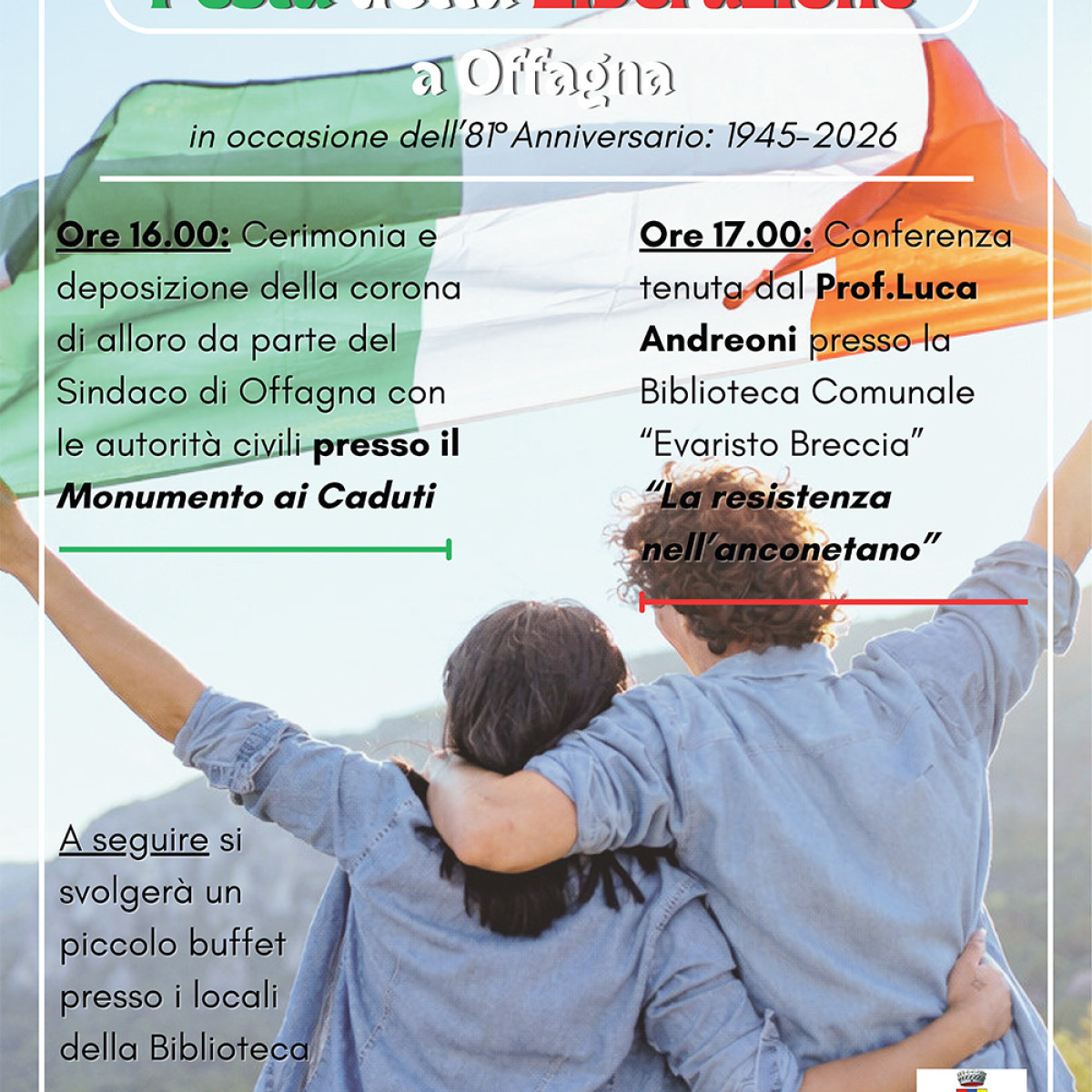25 Aprile - Festa della Liberazione ad Offagna
