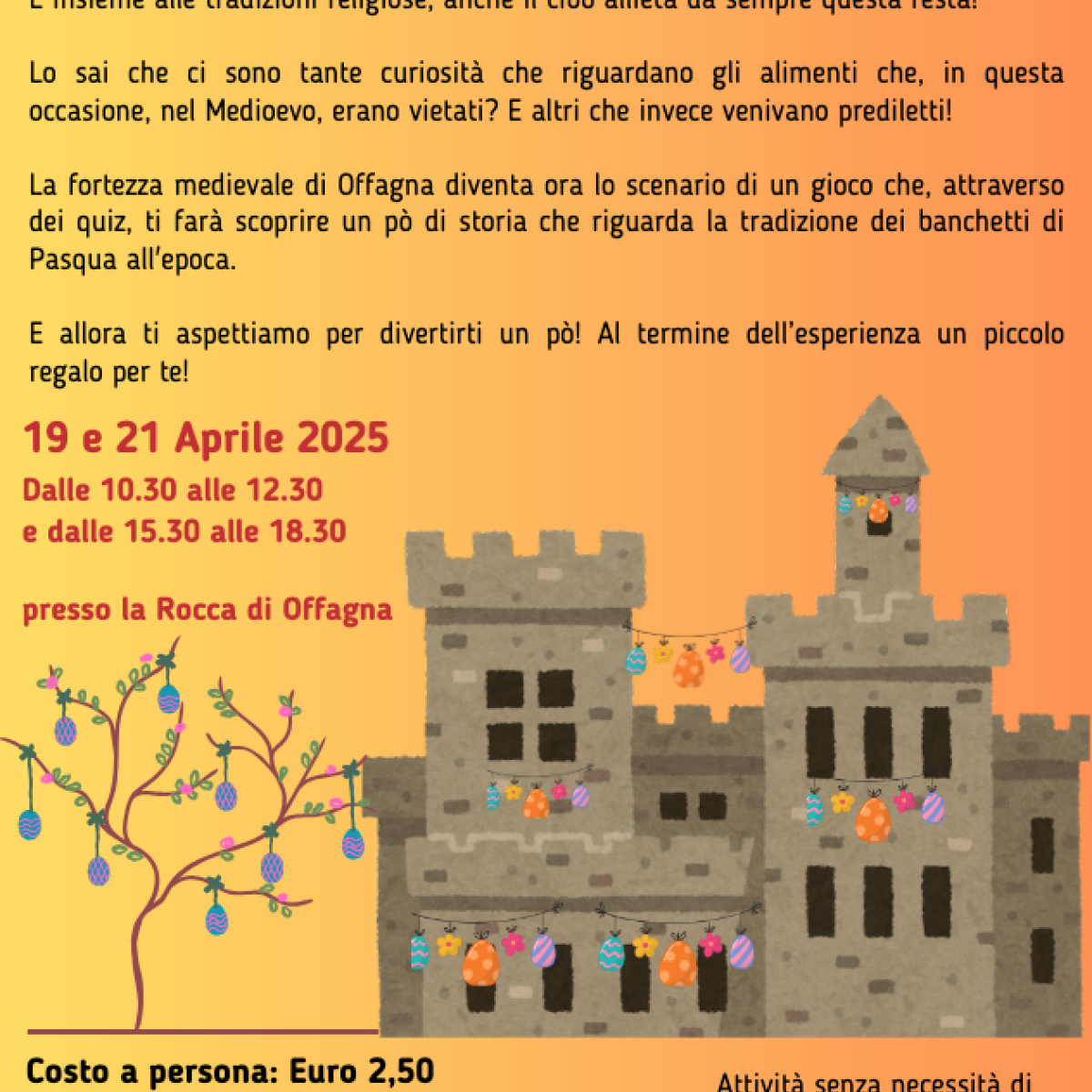 I Banchetti Medievali di Pasqua: un tuffo nel Medioevo tra sapori e curiosit&agrave; alla Rocca di Offagna