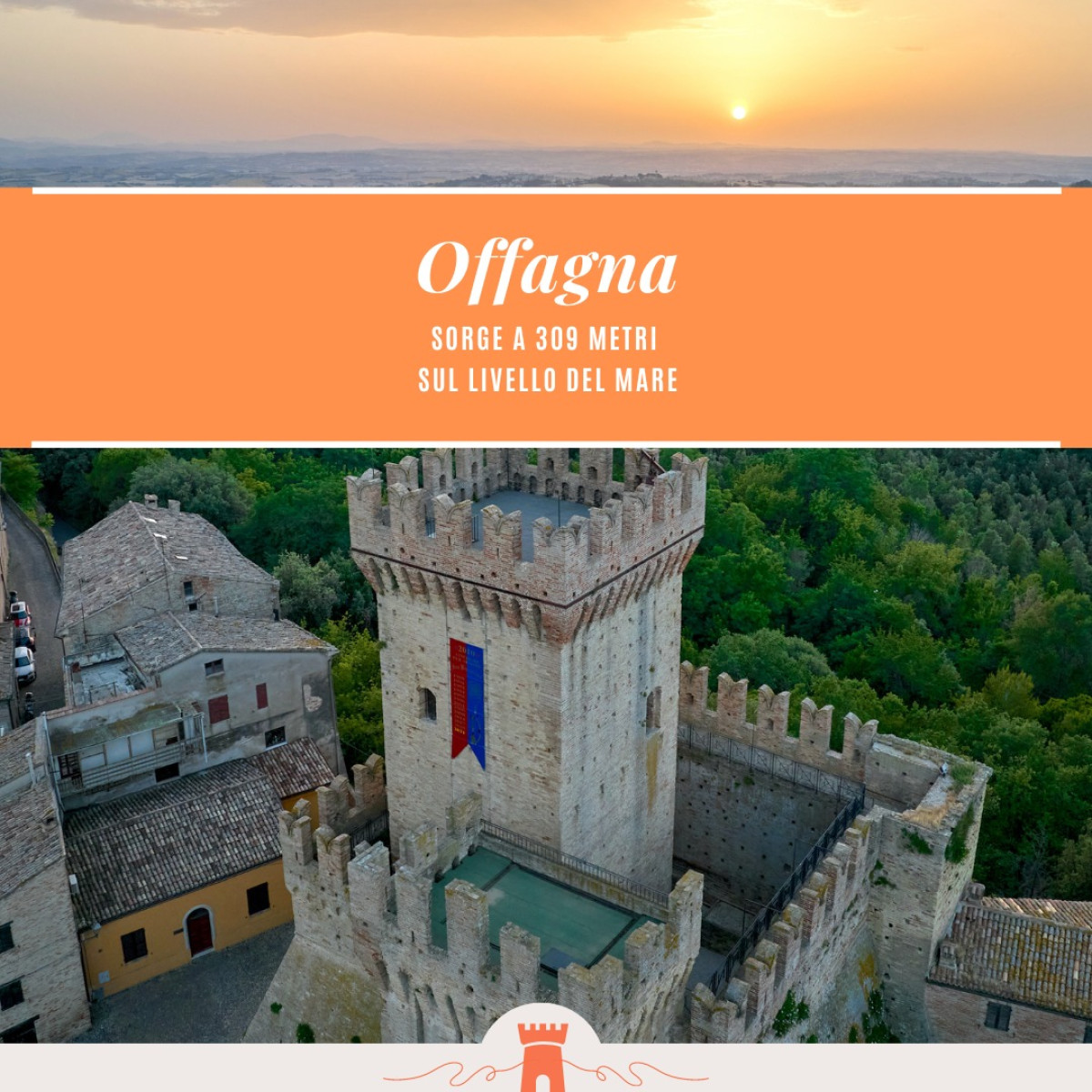 Offagna tra Aprile e Maggio